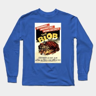 Vintage Movie - The Blob poster Long Sleeve T-Shirt